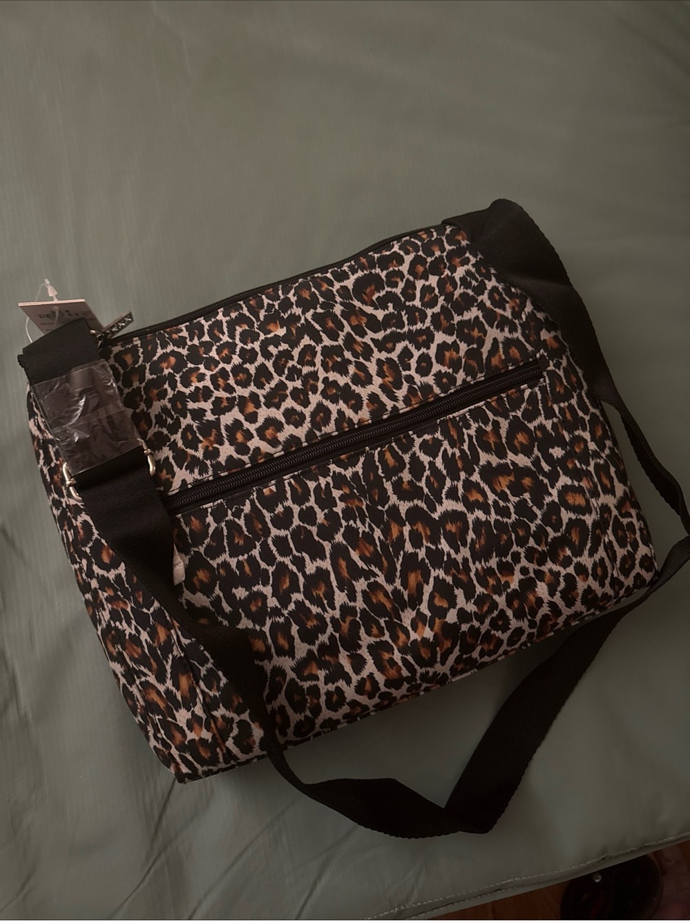Maxx New York leopard print handbag